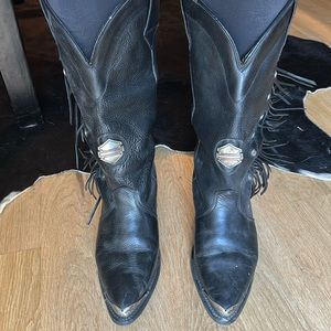 Harley-Davidson fringe boots